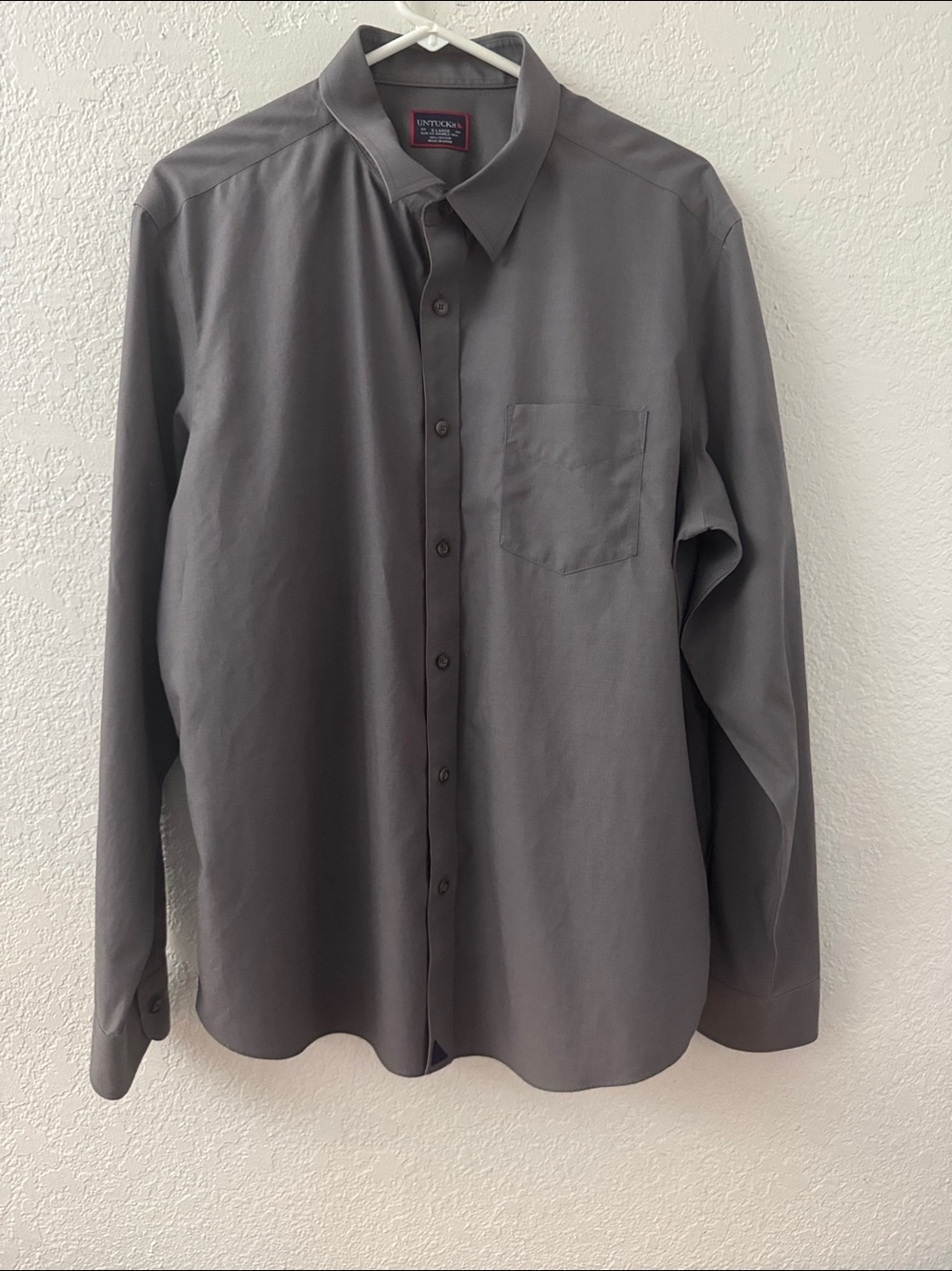 UNTUCKit Sangiovese WF Shirt Men’s XL Slim Fit